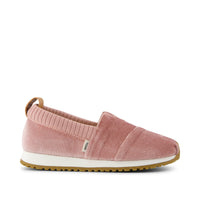 Resident Kids Sneaker Vintage Pink Corduroy - Side View